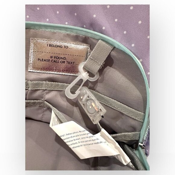 Butterfly Design Light-Up Backpack With Personalized Name "Stella" - Well Used - Picture 4 of 16